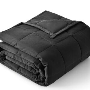 Elegant Charcoal Weighted Blanket